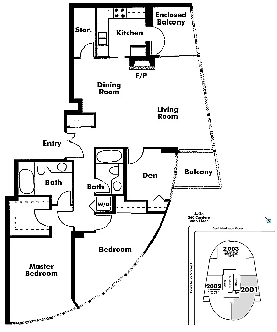 Floor plan 2001