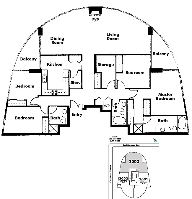 Floor plan 2003