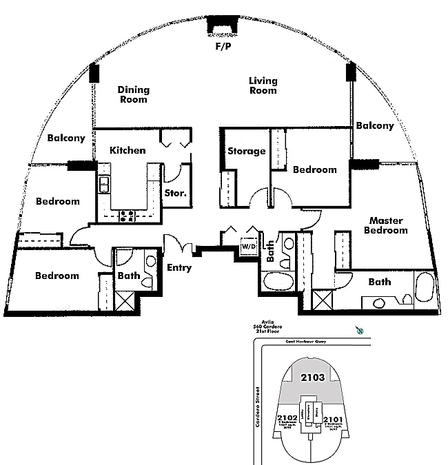 Floor plan 2103