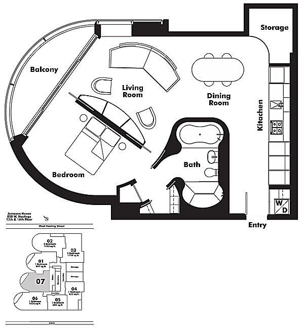 Floor plan 1607