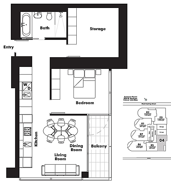 Floor plan 1604