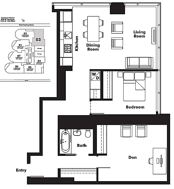 Floor plan 1603