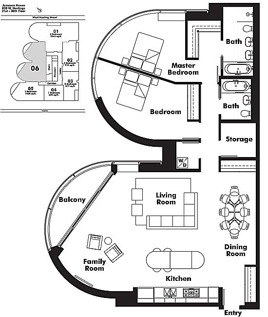 Floor plan 2106