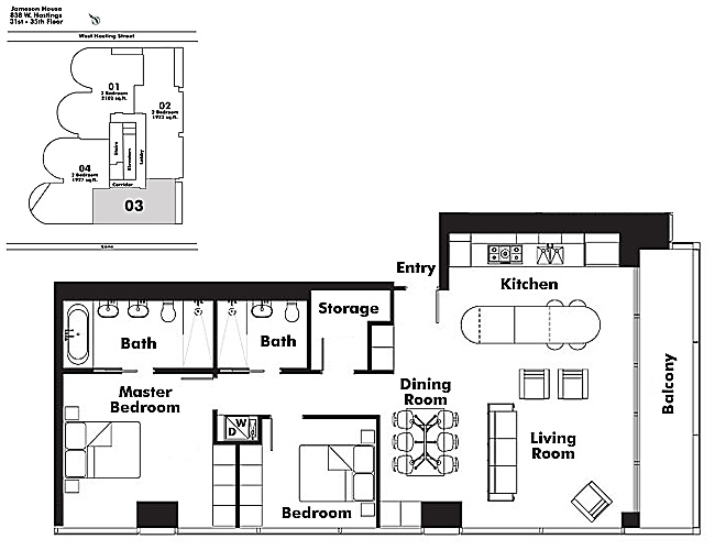 Floor plan 3203