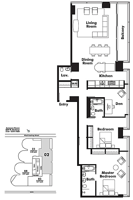 Floor plan 3402