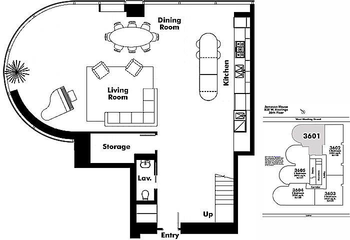 Floor plan PH3601
