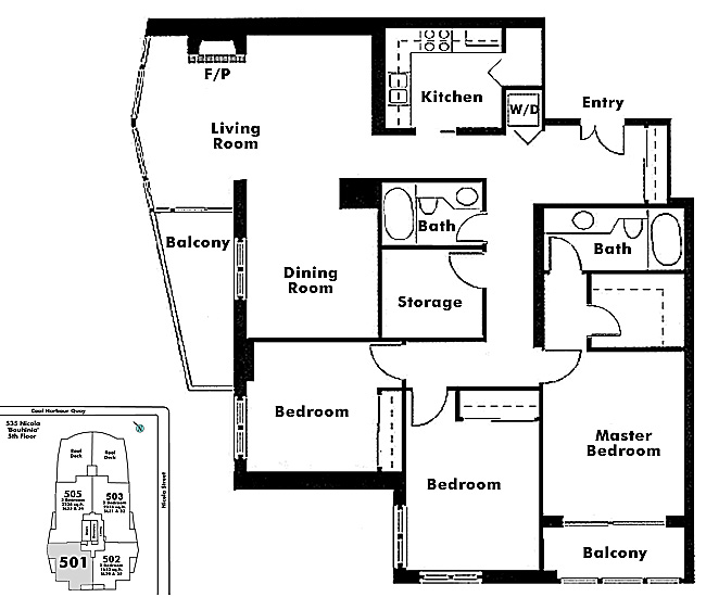 Floor plan 501