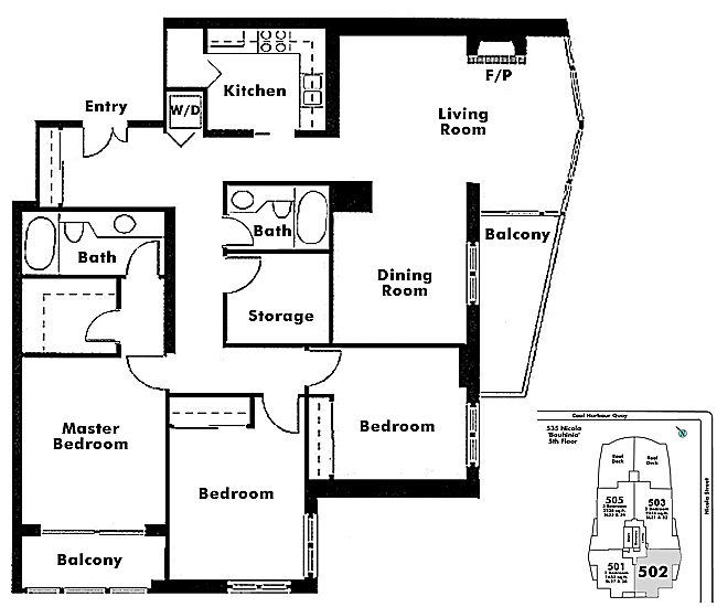 Floor plan 502