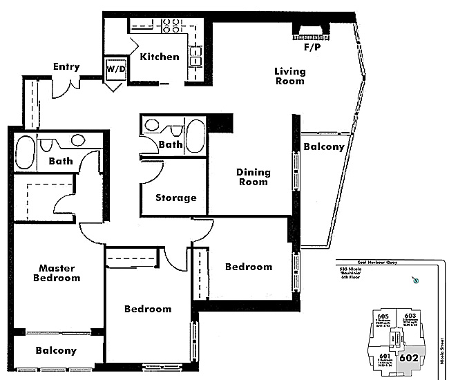 Floor plan 602