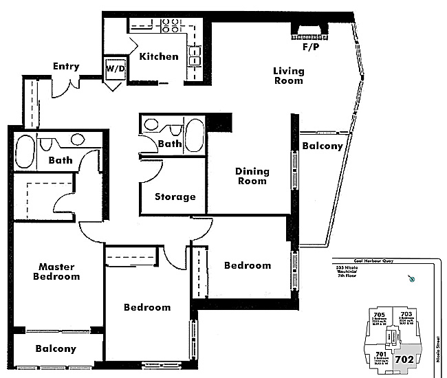 Floor plan 702
