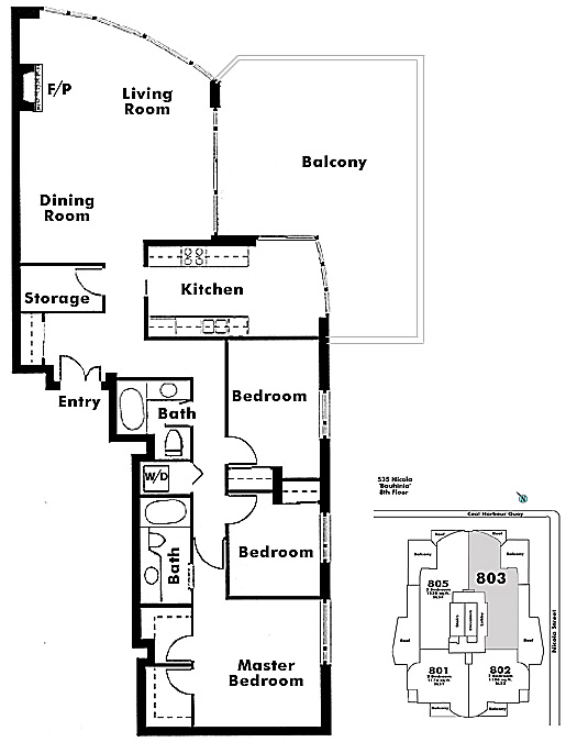 Floor plan 803