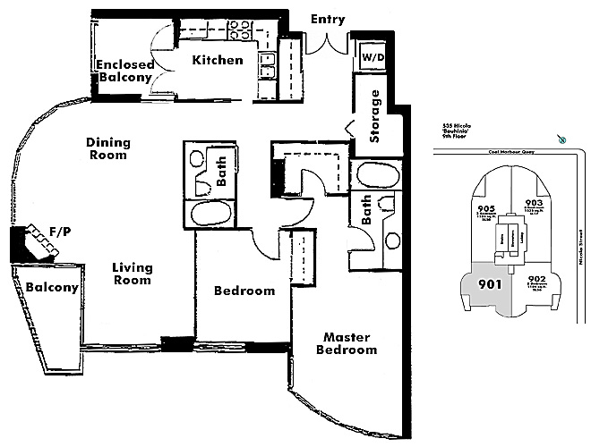 Floor plan 901