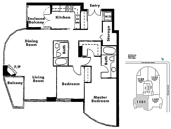 Floor plan 1101
