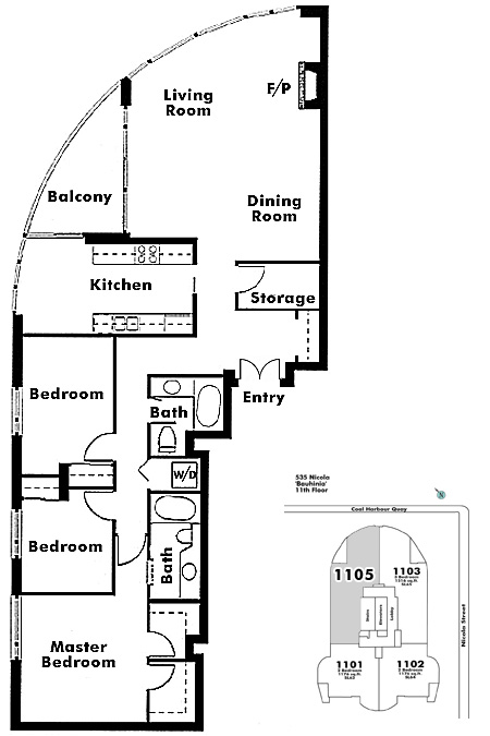 Floor plan 1105