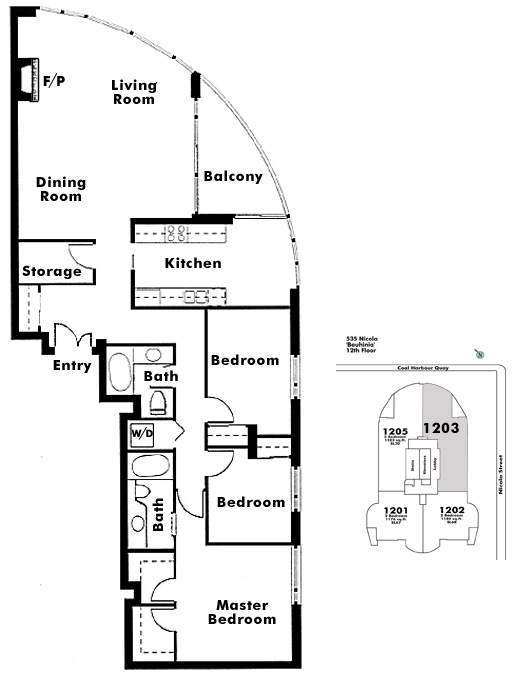 Floor plan 1203