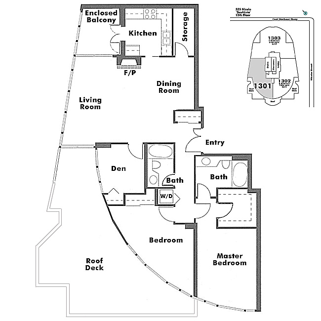 Floor plan 1301