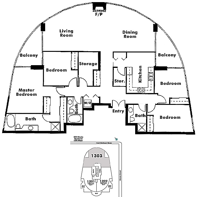 Floor plan 1303