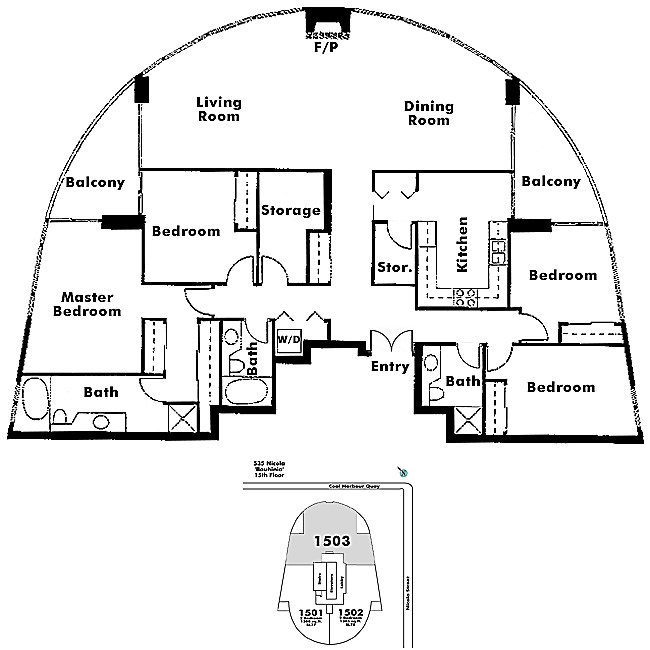 Floor plan 1503