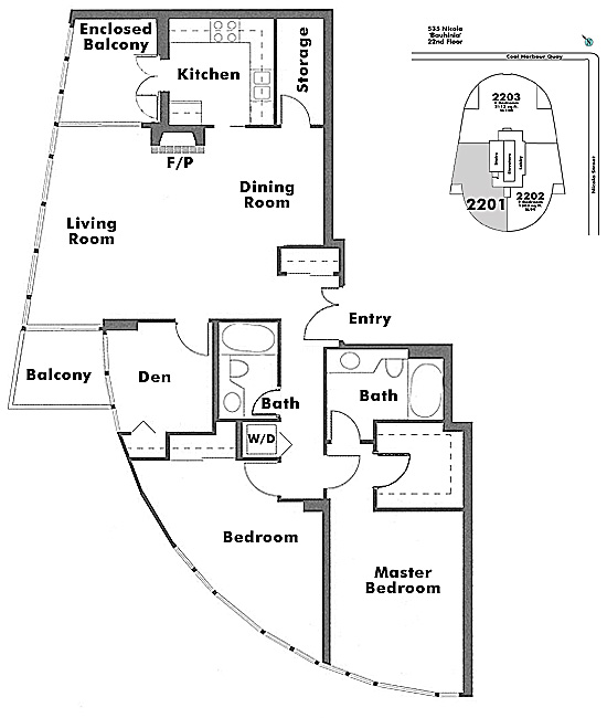 Floor plan 2201