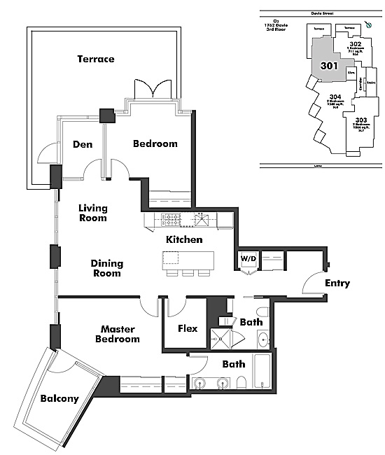 Floor plan 301