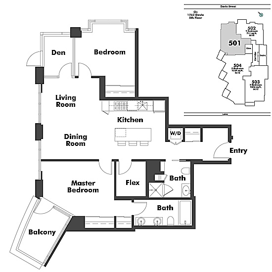 Floor plan 501