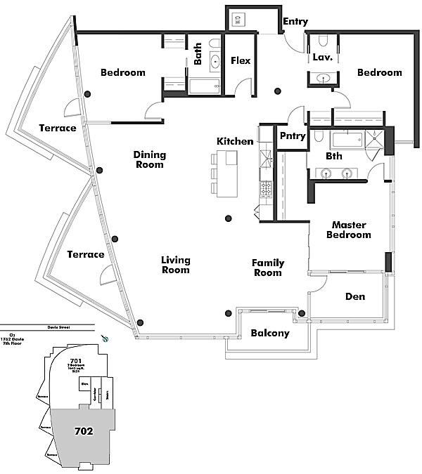 Floor plan 702