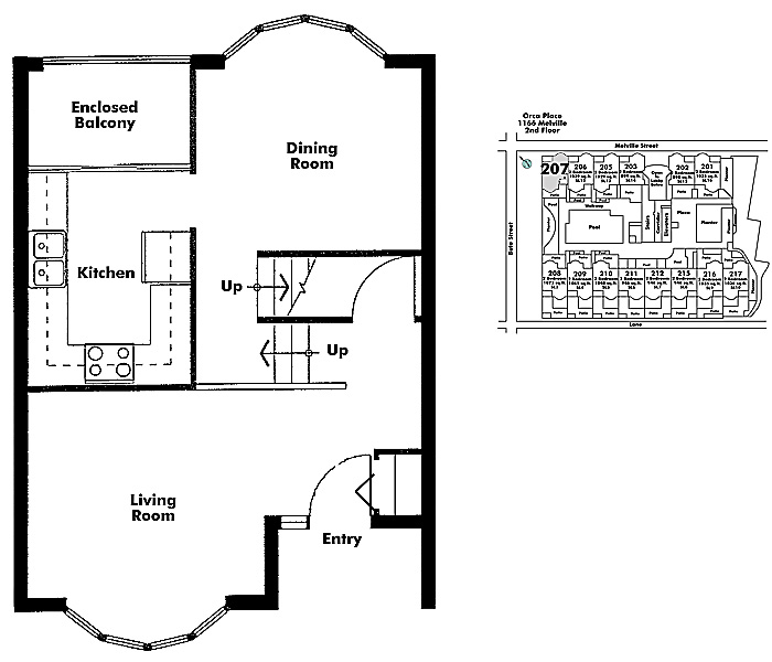 Floor plan 207