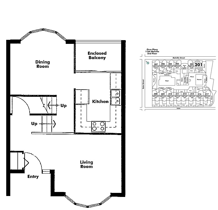 Floor plan 201