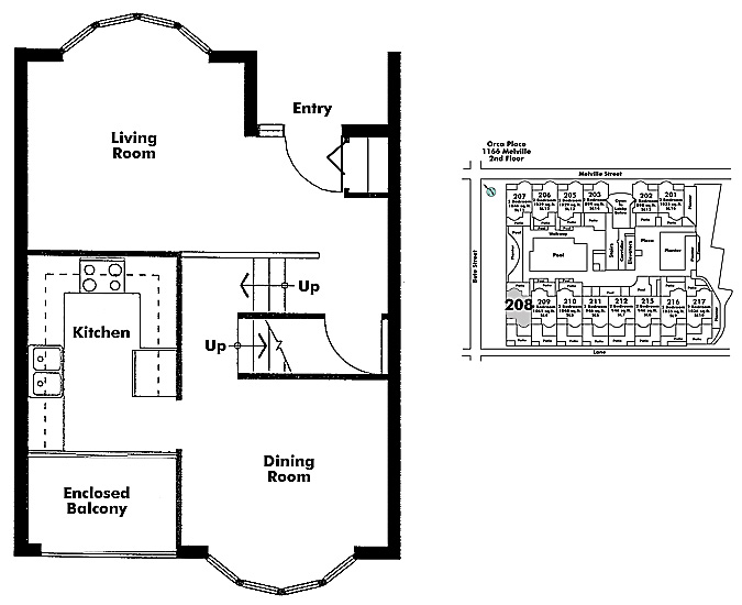 Floor plan 208