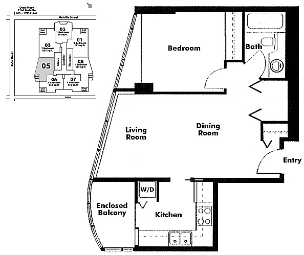 Floor plan 705