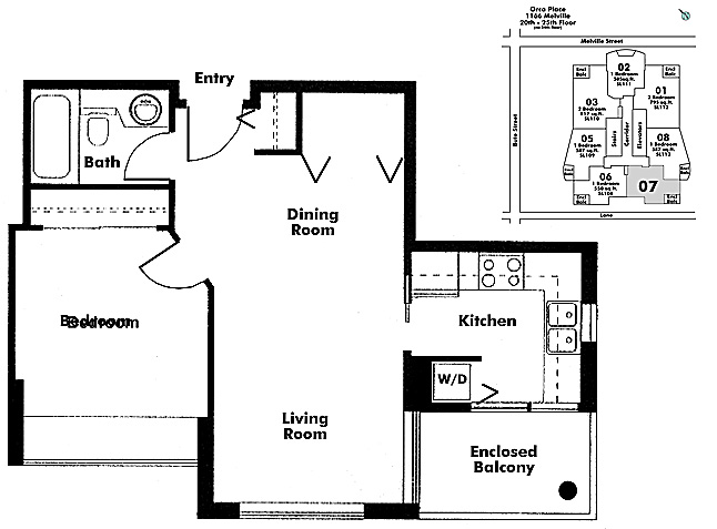 Floor plan 2107
