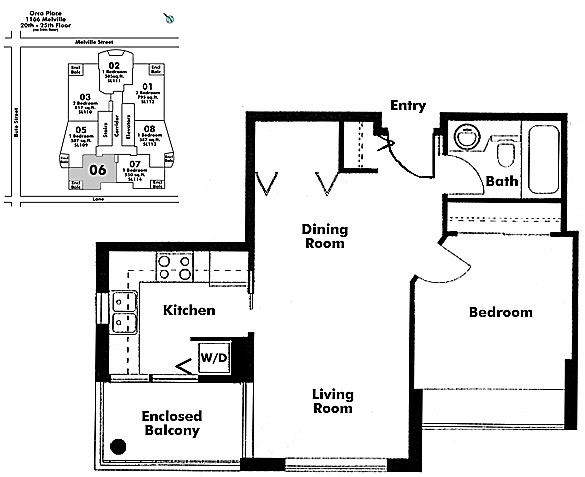 Floor plan 2106