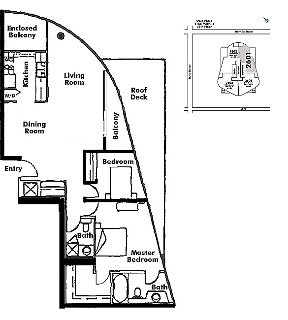 Floor plan 2601