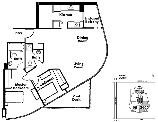 Floor plan 2605