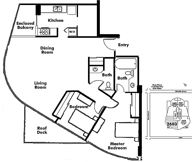 Floor plan 2603