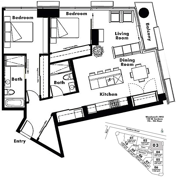 Floor plan 903