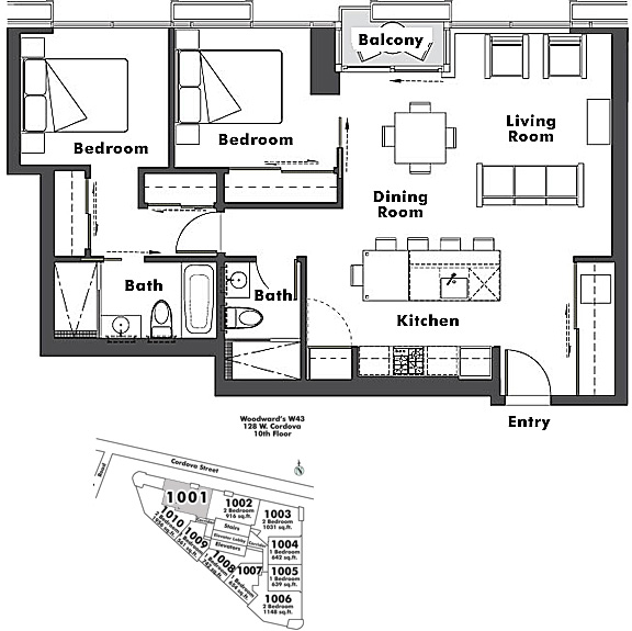 Floor plan 1001