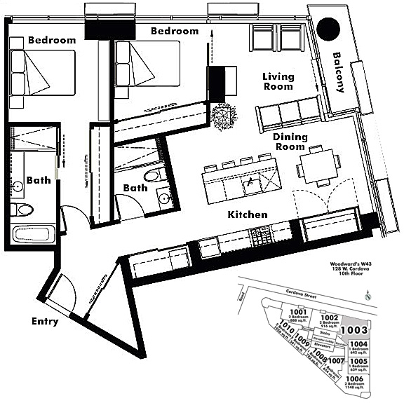 Floor plan 1003