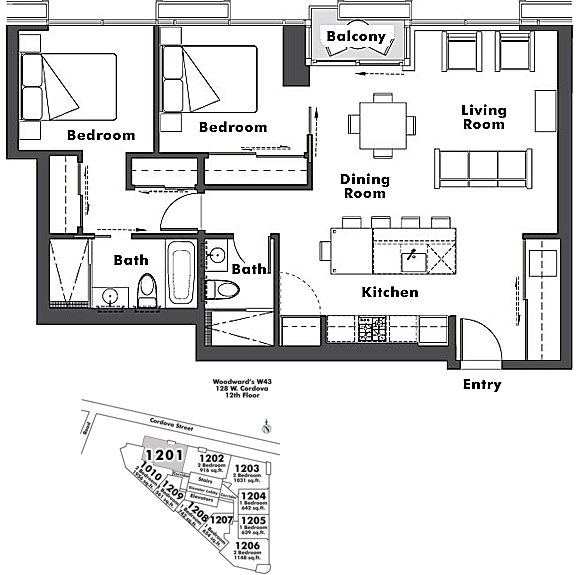 Floor plan 1201