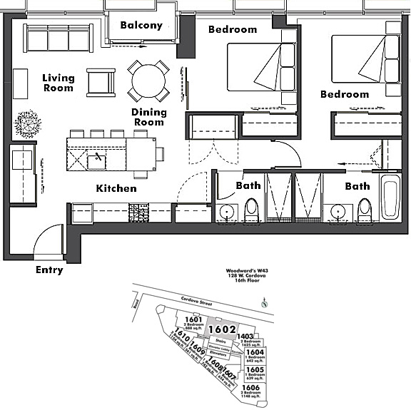 Floor plan 1602