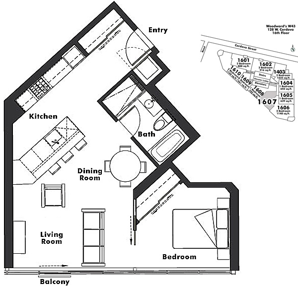 Floor plan 1607