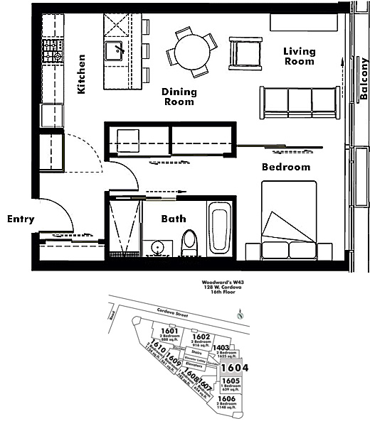 Floor plan 1604