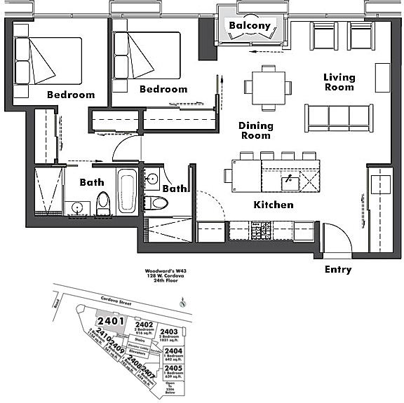 Floor plan 2401