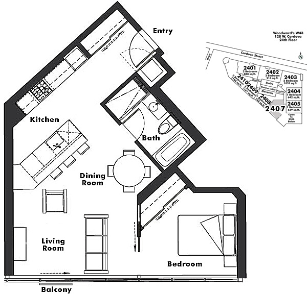 Floor plan 2407