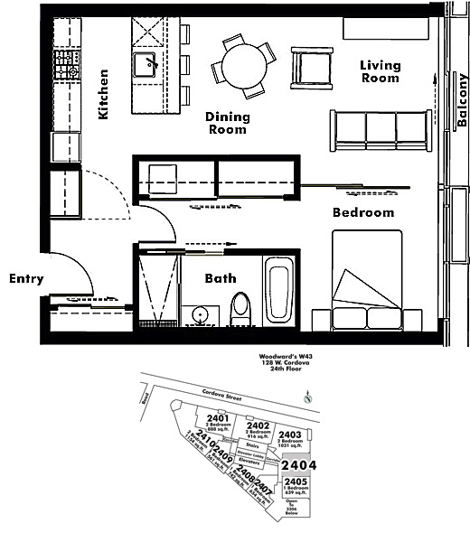 Floor plan 2404