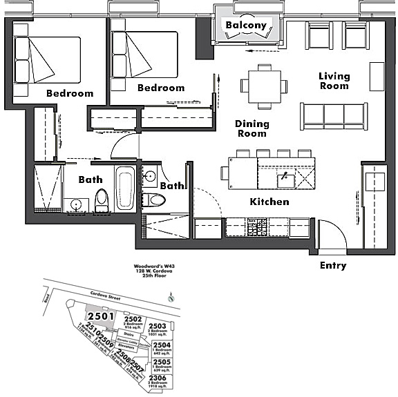 Floor plan 2501