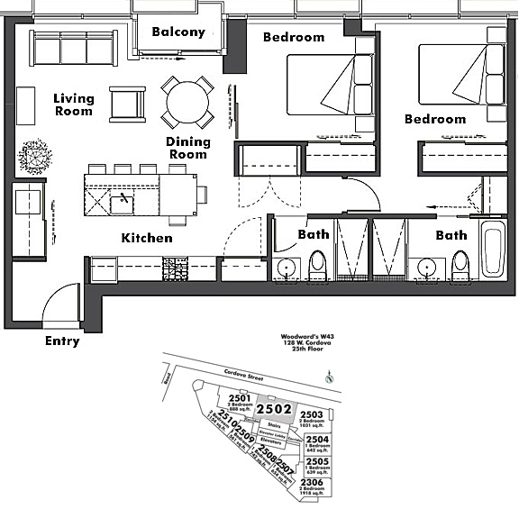 Floor plan 2502