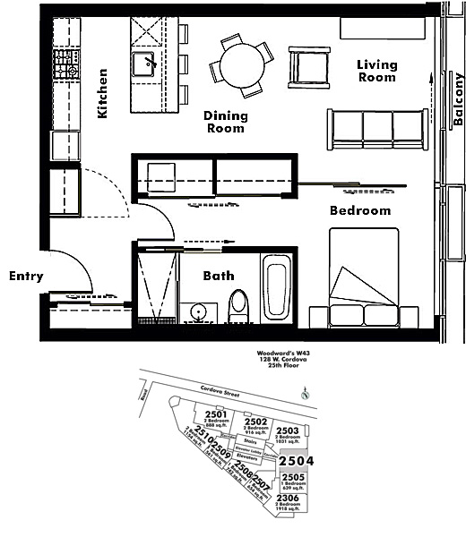 Floor plan 2504