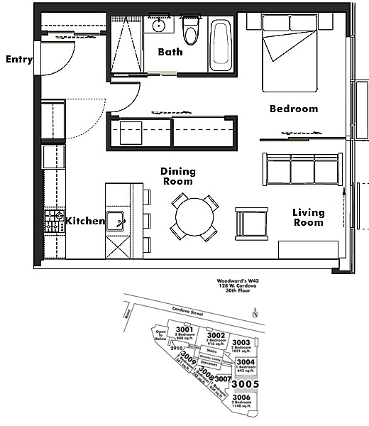 Floor plan 3005