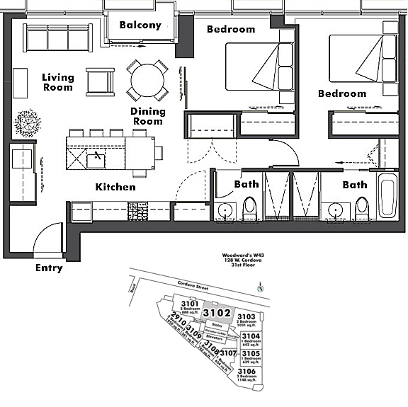 Floor plan 3102